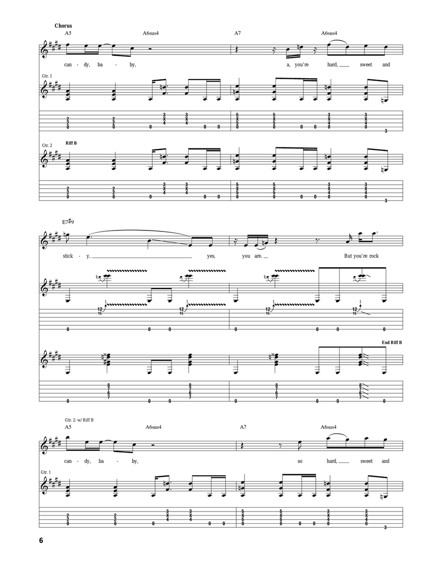 Rock Candy Rock Candy Acoustic Guitar scores gallery preview page 6