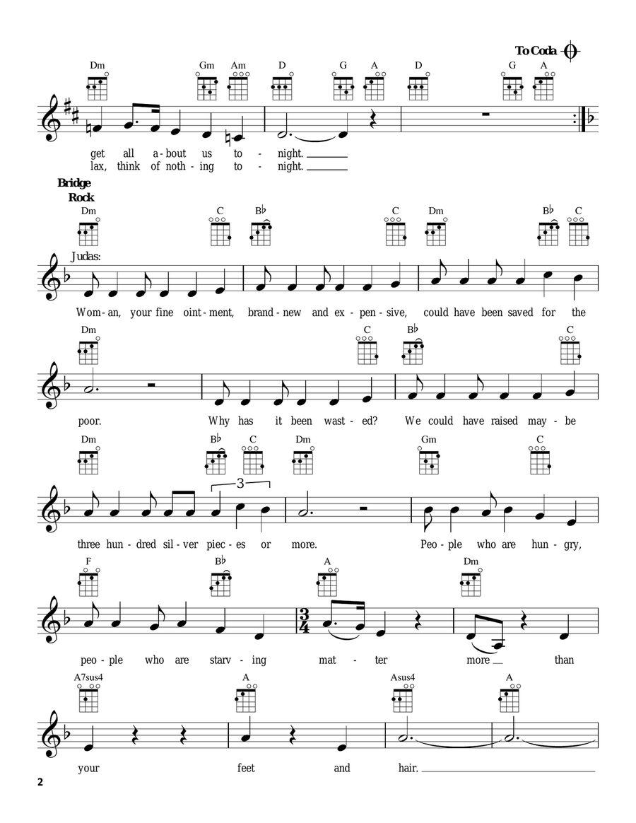 Everything's Alright Everything's Alright Ukulele scores gallery preview page 2