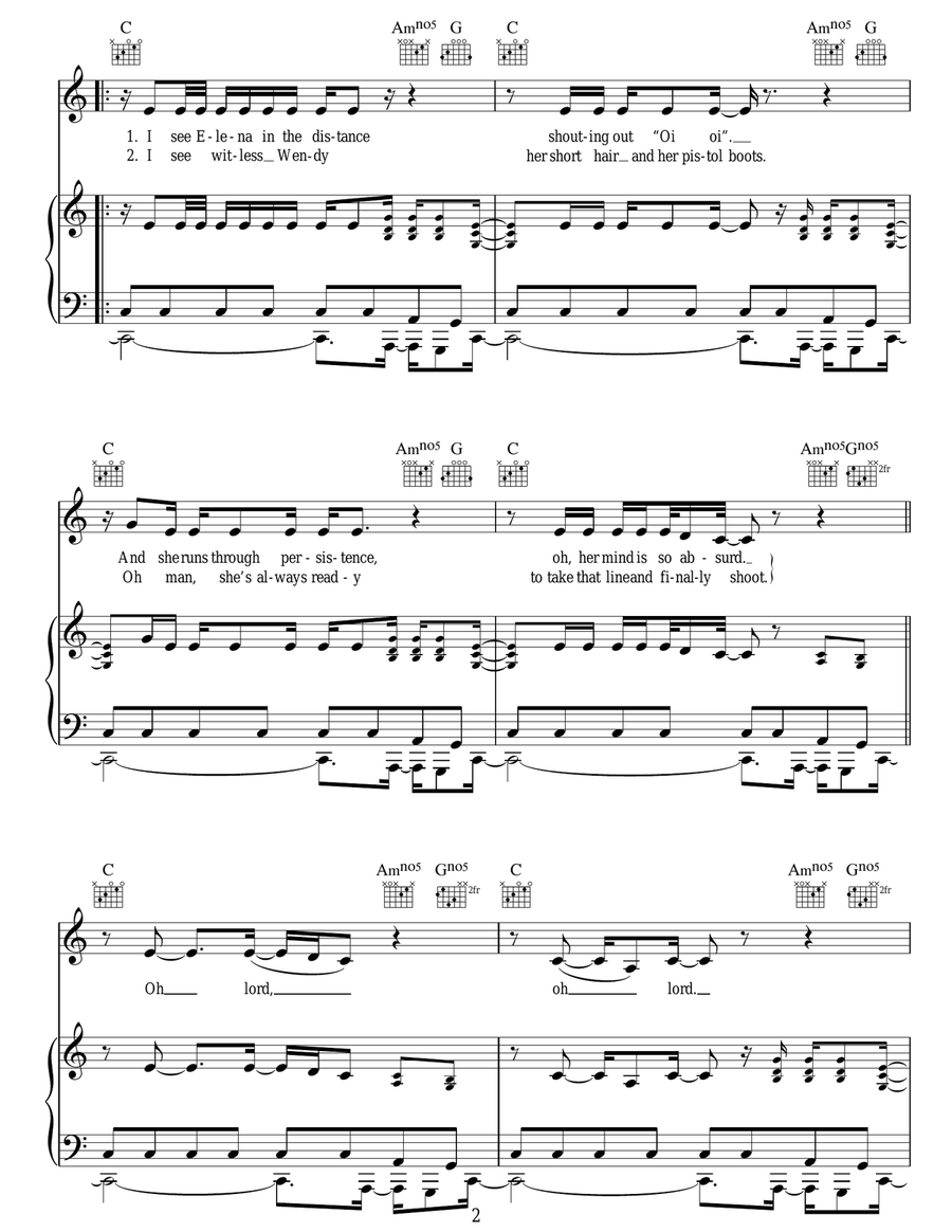 Best Of Friends Best Of Friends Guitar scores gallery preview page 2