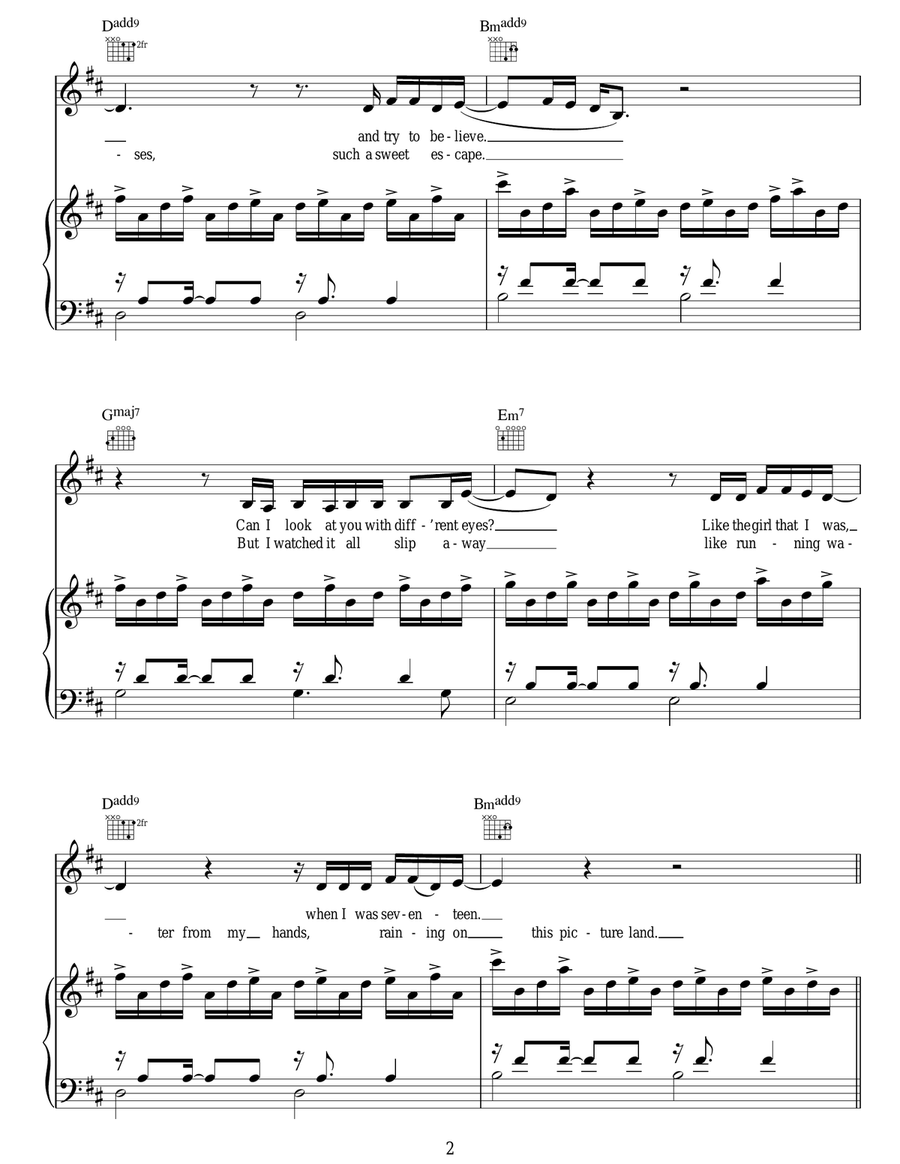 Teach Me How To Be Loved Teach Me How To Be Loved Acoustic Guitar scores gallery preview page 2