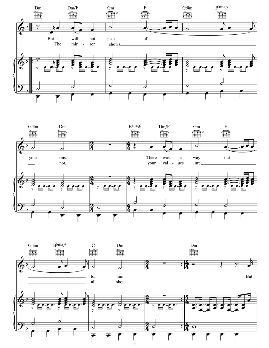 Broken Crown Broken Crown Acoustic Guitar scores gallery preview page 5
