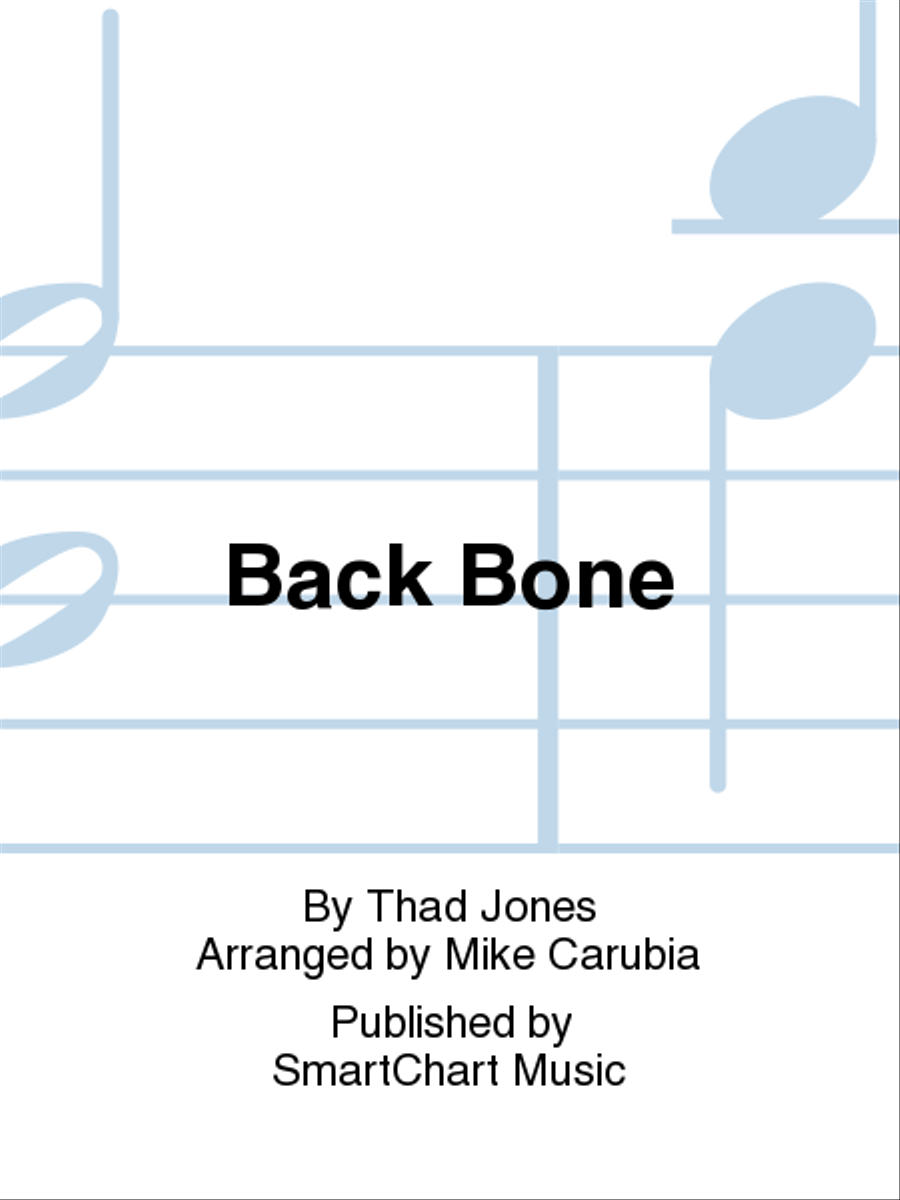 Back Bone Back Bone Jazz Ensemble scores gallery preview page 1
