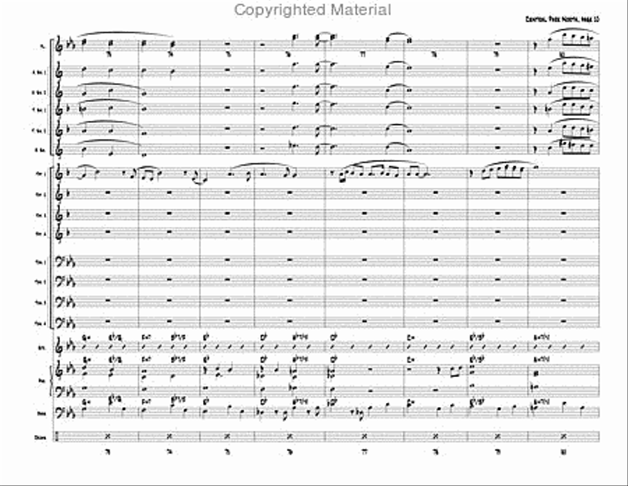 Central Park North Central Park North Jazz Ensemble scores gallery preview page 11