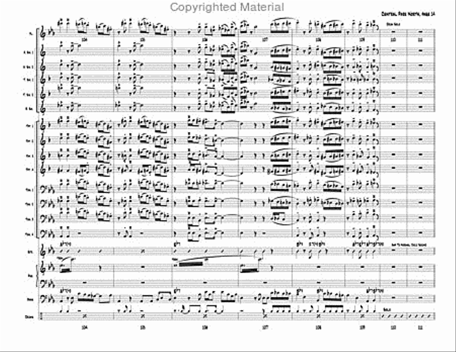 Central Park North Central Park North Jazz Ensemble scores gallery preview page 15