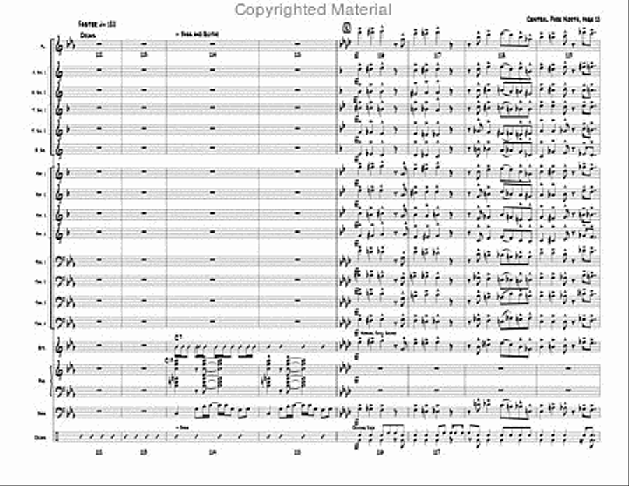 Central Park North Central Park North Jazz Ensemble scores gallery preview page 16