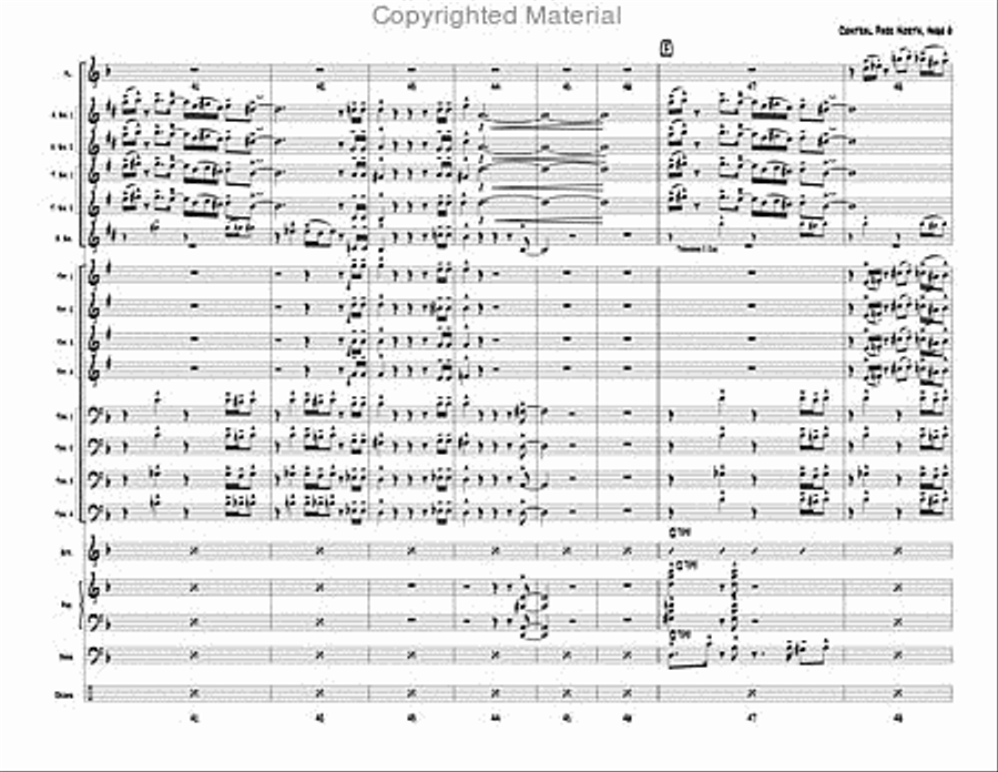 Central Park North Central Park North Jazz Ensemble scores gallery preview page 7