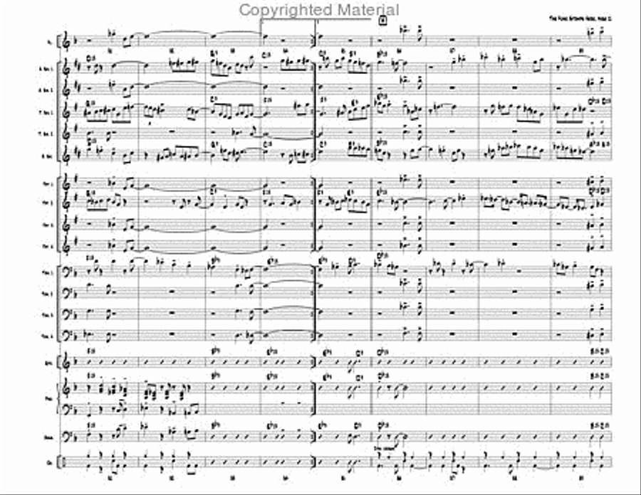 The Funk Stomps Here The Funk Stomps Here Jazz Ensemble scores gallery preview page 12