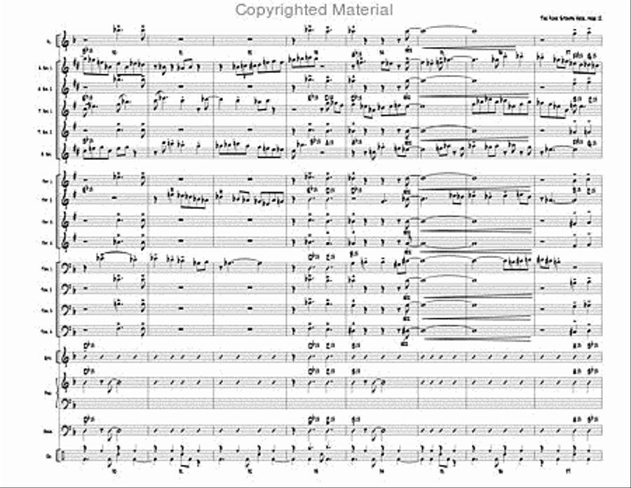 The Funk Stomps Here The Funk Stomps Here Jazz Ensemble scores gallery preview page 13