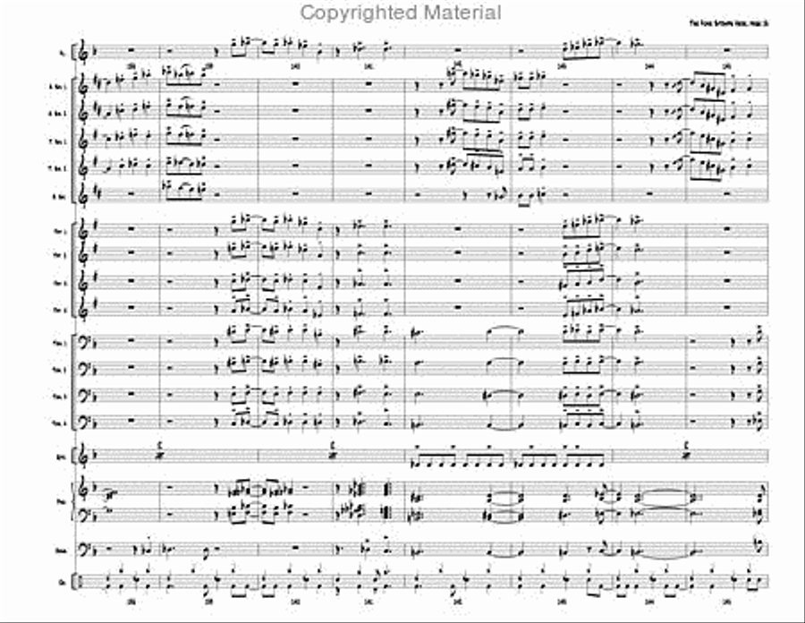 The Funk Stomps Here The Funk Stomps Here Jazz Ensemble scores gallery preview page 19