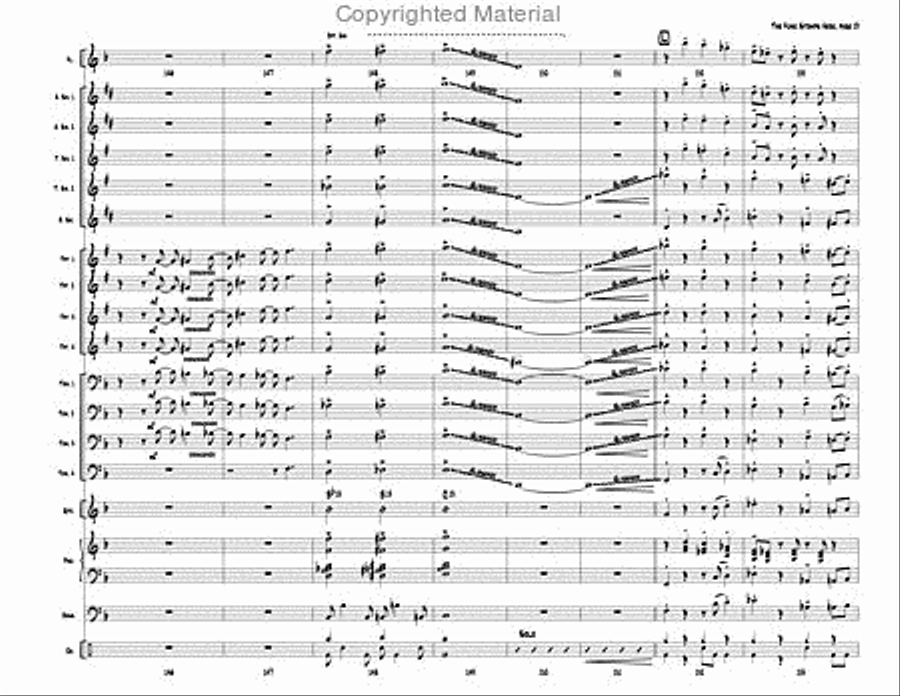 The Funk Stomps Here The Funk Stomps Here Jazz Ensemble scores gallery preview page 20