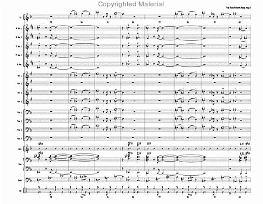 The Funk Stomps Here The Funk Stomps Here Jazz Ensemble scores gallery preview page 6