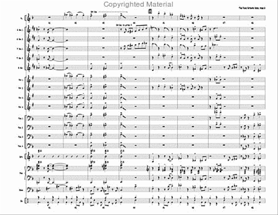 The Funk Stomps Here The Funk Stomps Here Jazz Ensemble scores gallery preview page 7