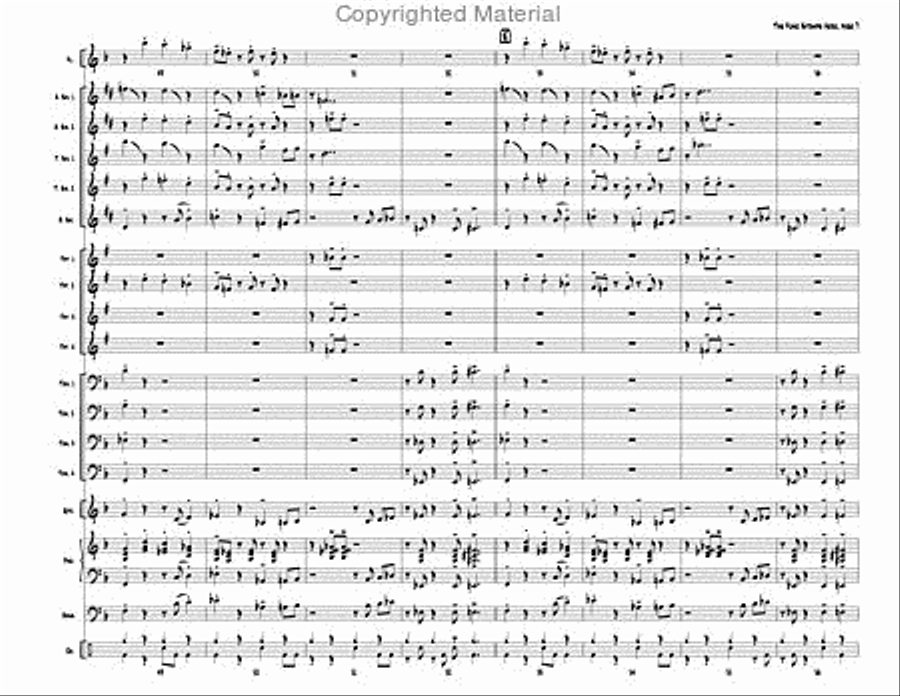 The Funk Stomps Here The Funk Stomps Here Jazz Ensemble scores gallery preview page 8