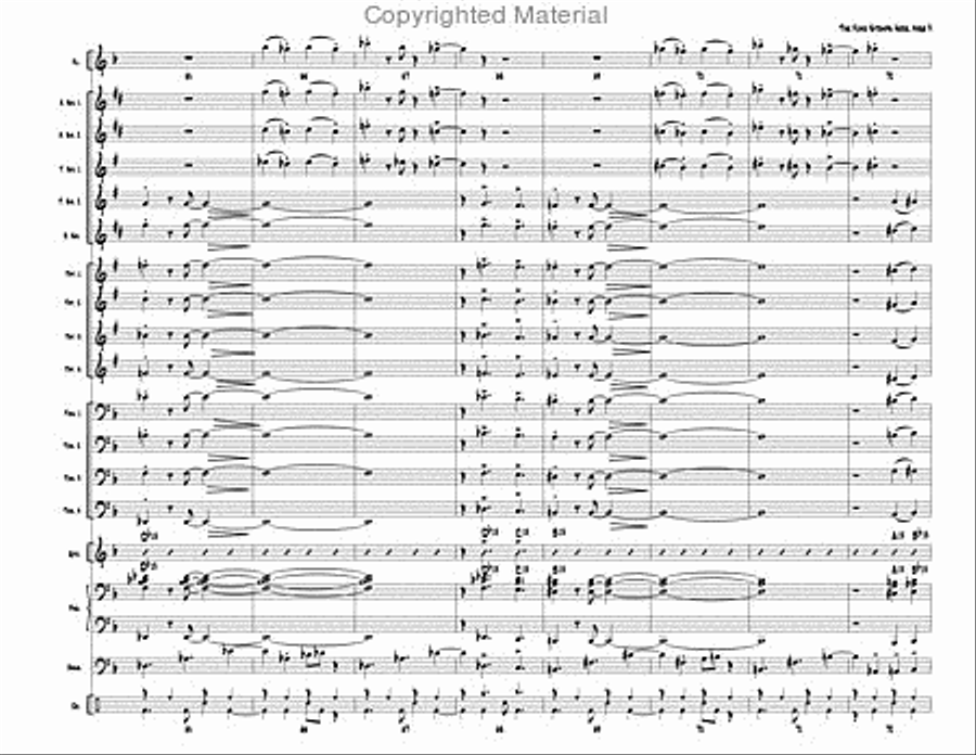 The Funk Stomps Here The Funk Stomps Here Jazz Ensemble scores gallery preview page 10