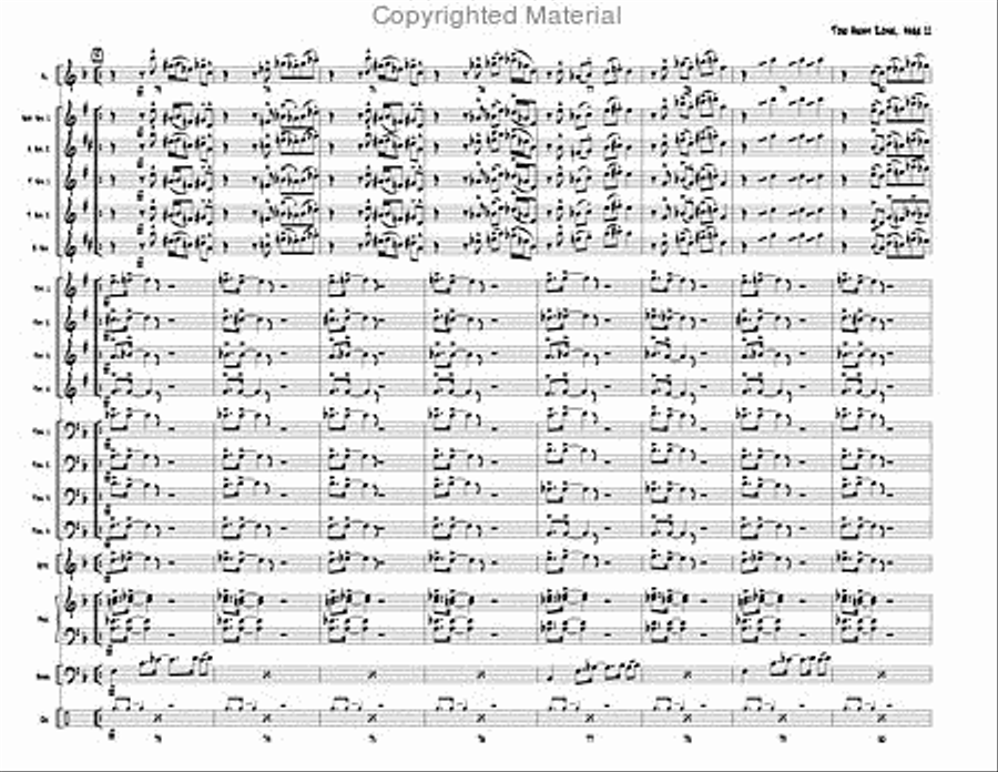 Tow Away Zone Tow Away Zone Jazz Ensemble scores gallery preview page 12