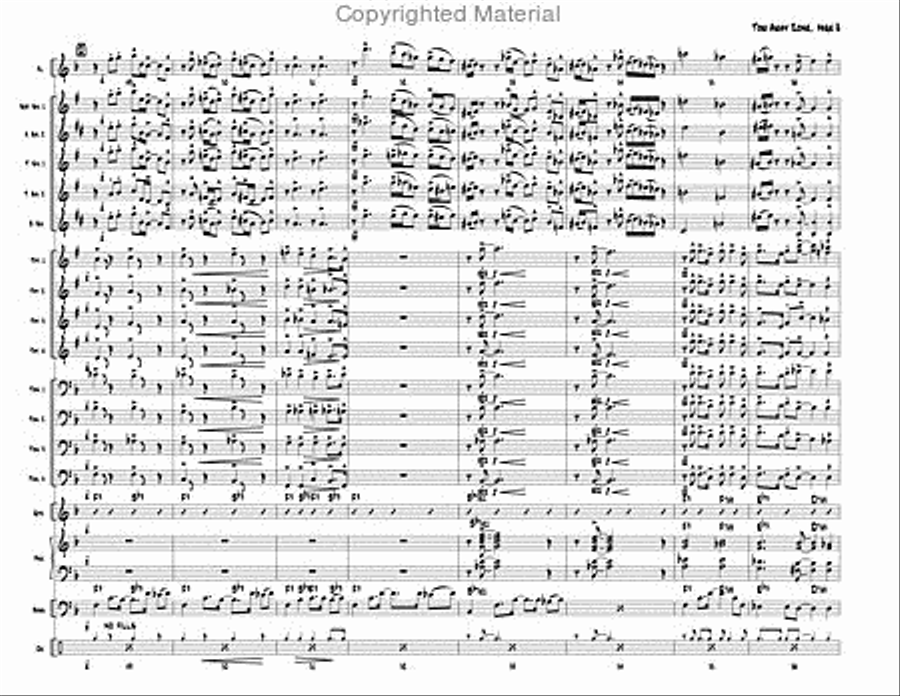 Tow Away Zone Tow Away Zone Jazz Ensemble scores gallery preview page 9