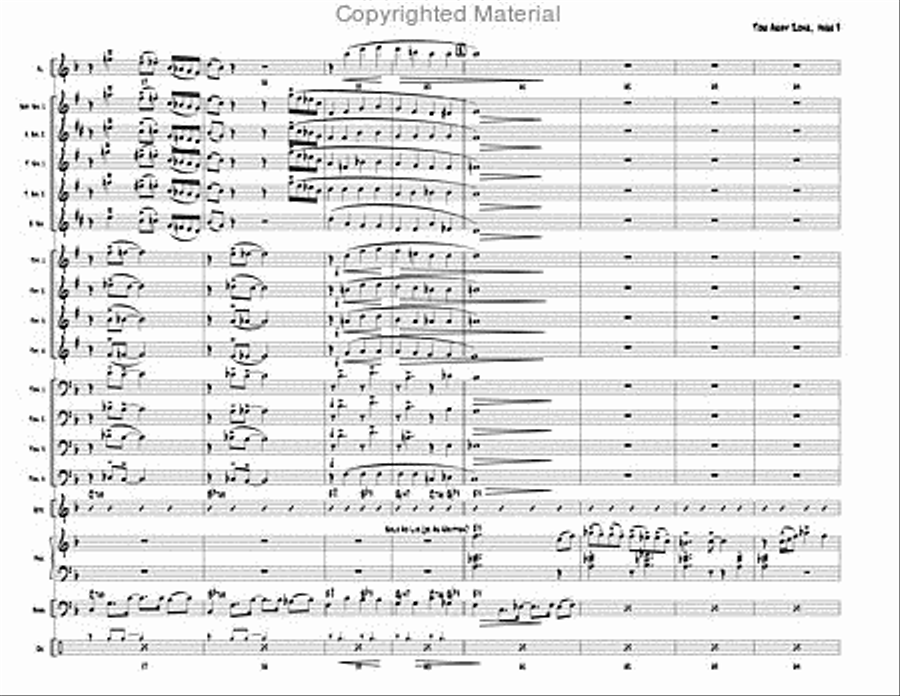 Tow Away Zone Tow Away Zone Jazz Ensemble scores gallery preview page 10
