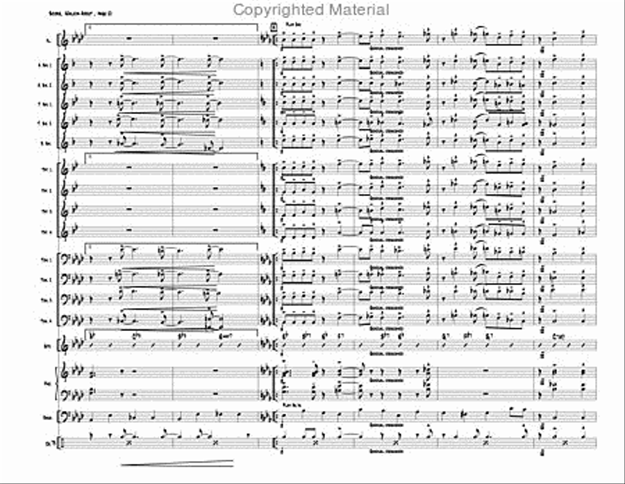 Walkin' About Walkin' About Jazz Ensemble scores gallery preview page 12