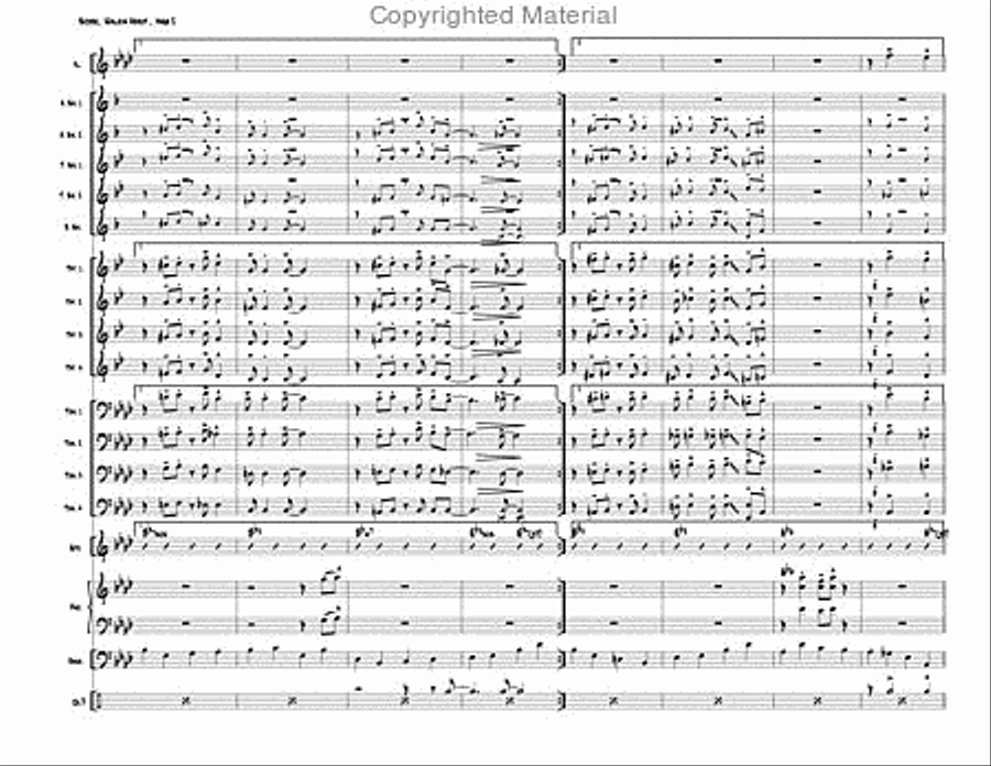Walkin' About Walkin' About Jazz Ensemble scores gallery preview page 4