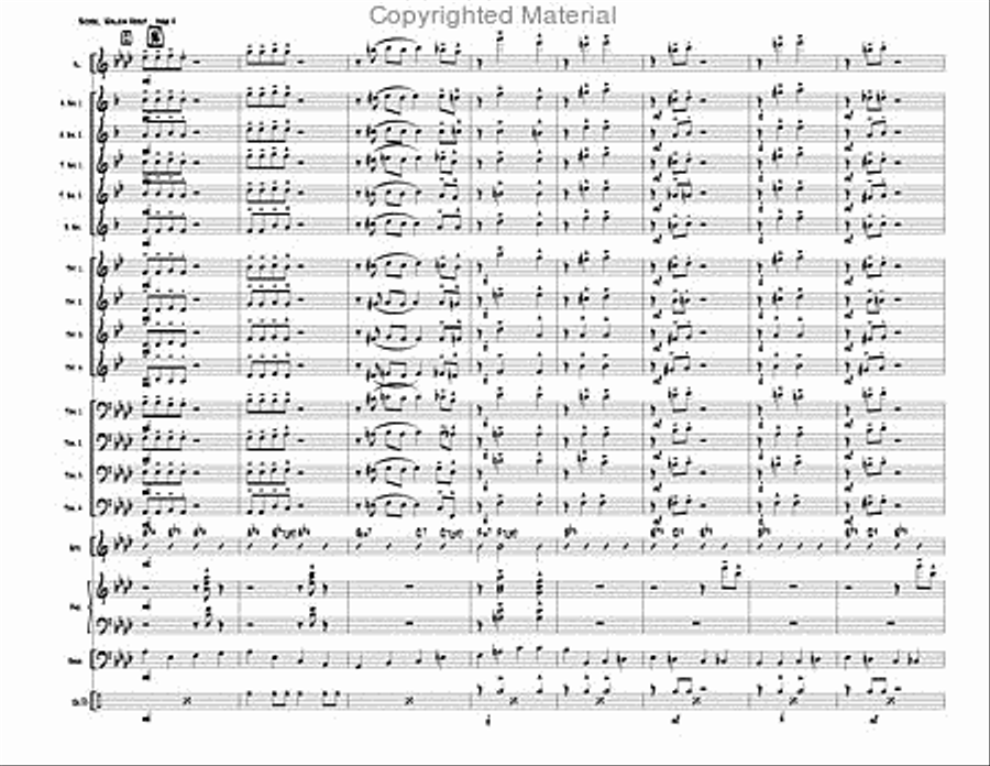 Walkin' About Walkin' About Jazz Ensemble scores gallery preview page 6