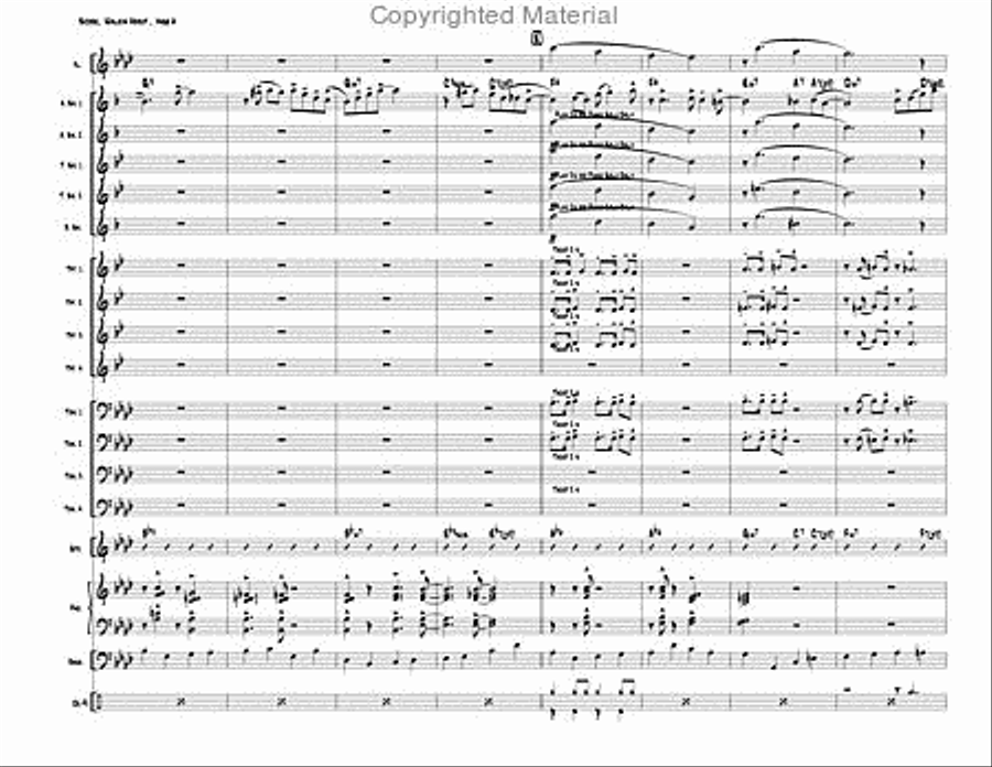 Walkin' About Walkin' About Jazz Ensemble scores gallery preview page 8