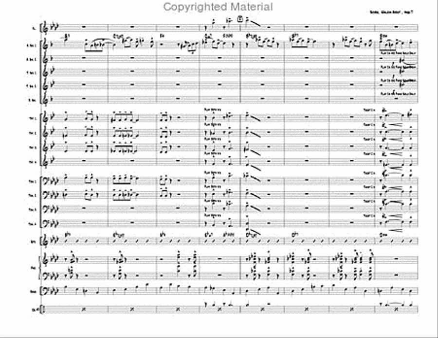 Walkin' About Walkin' About Jazz Ensemble scores gallery preview page 9