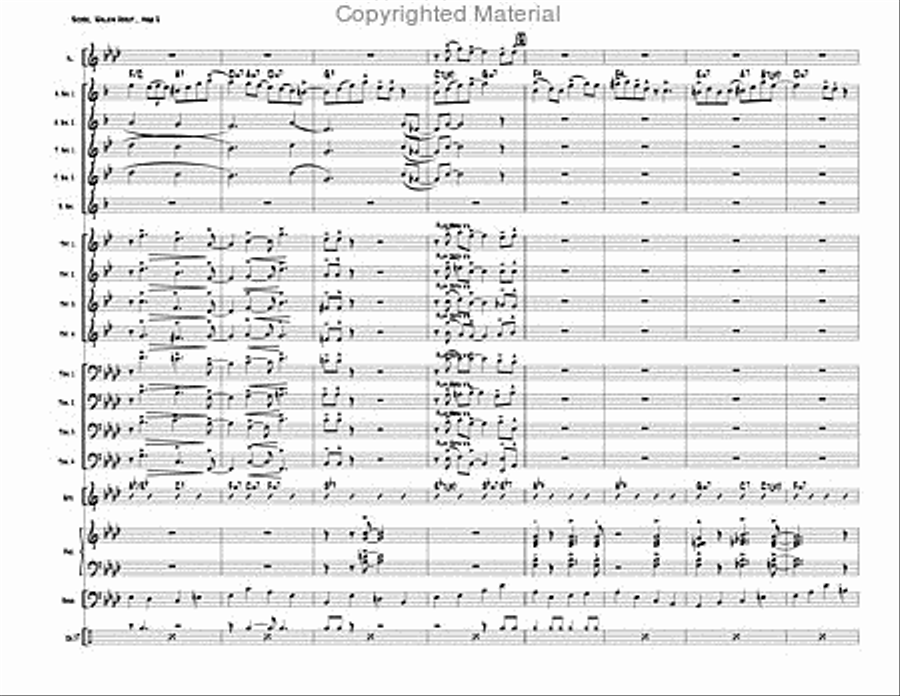 Walkin' About Walkin' About Jazz Ensemble scores gallery preview page 10