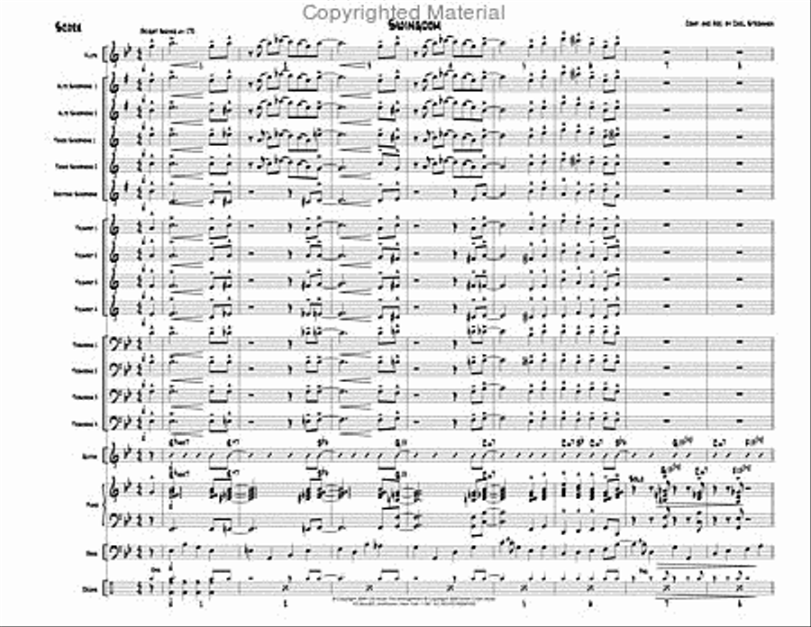 Swingdom Swingdom Jazz Ensemble scores gallery preview page 2