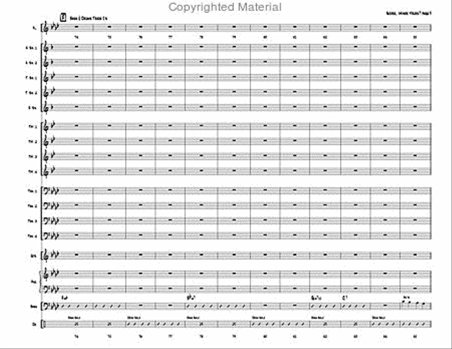 Minor Yours? Minor Yours? Jazz Ensemble scores gallery preview page 11