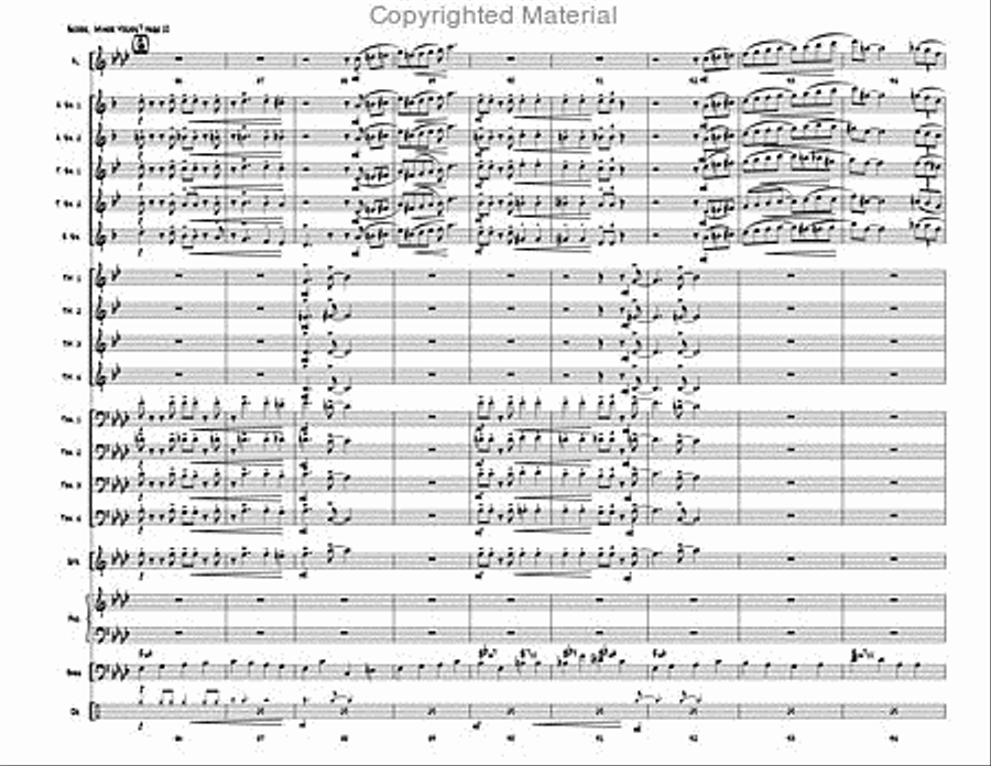 Minor Yours? Minor Yours? Jazz Ensemble scores gallery preview page 12