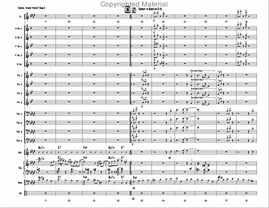 Minor Yours? Minor Yours? Jazz Ensemble scores gallery preview page 4