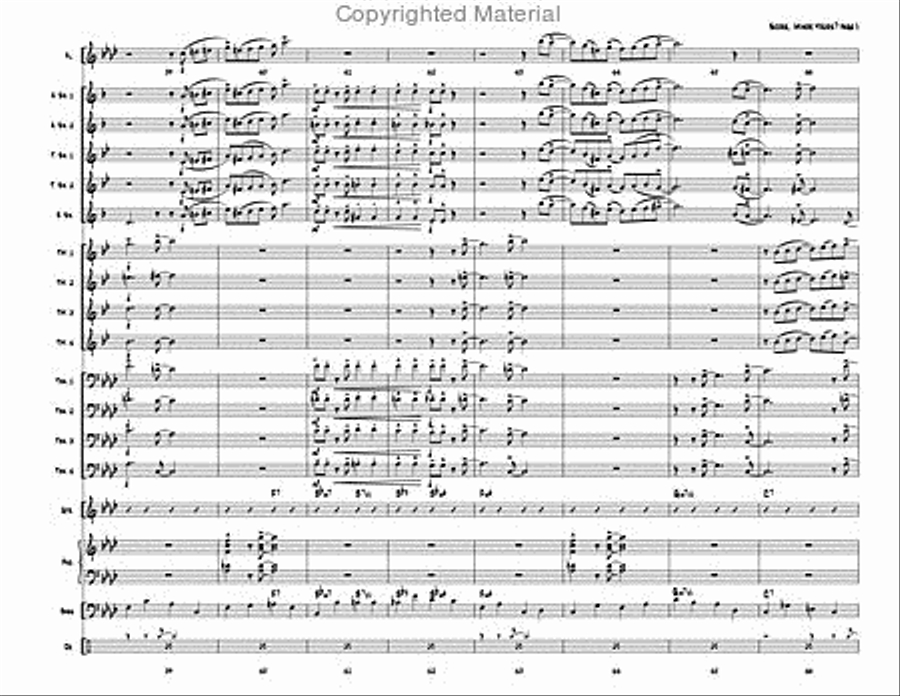 Minor Yours? Minor Yours? Jazz Ensemble scores gallery preview page 7