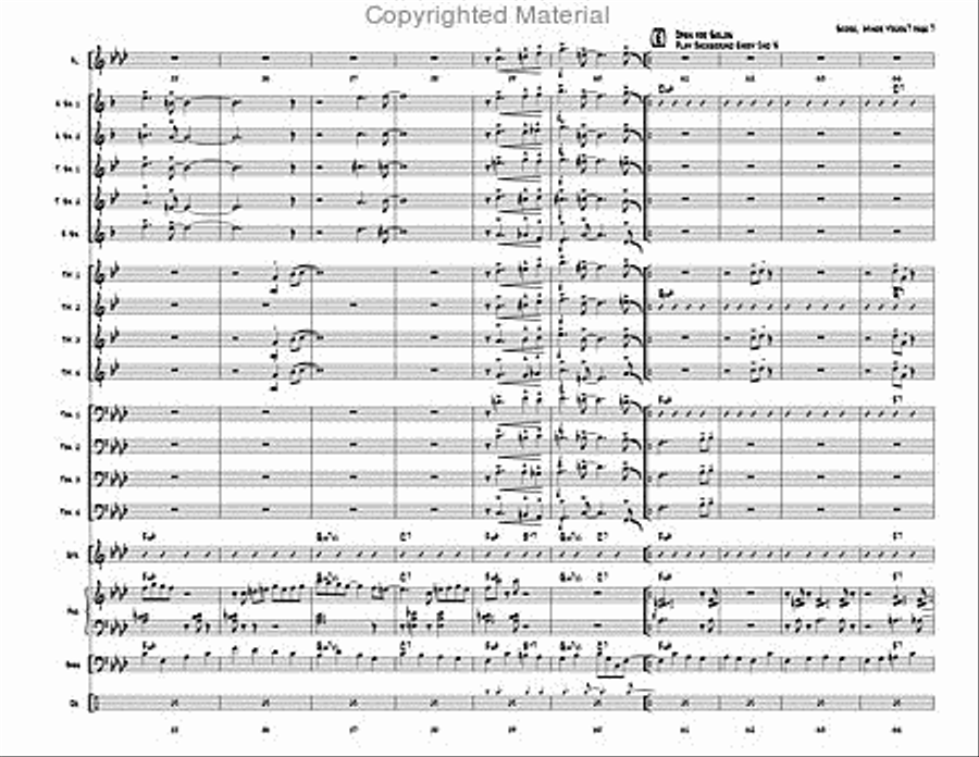 Minor Yours? Minor Yours? Jazz Ensemble scores gallery preview page 9