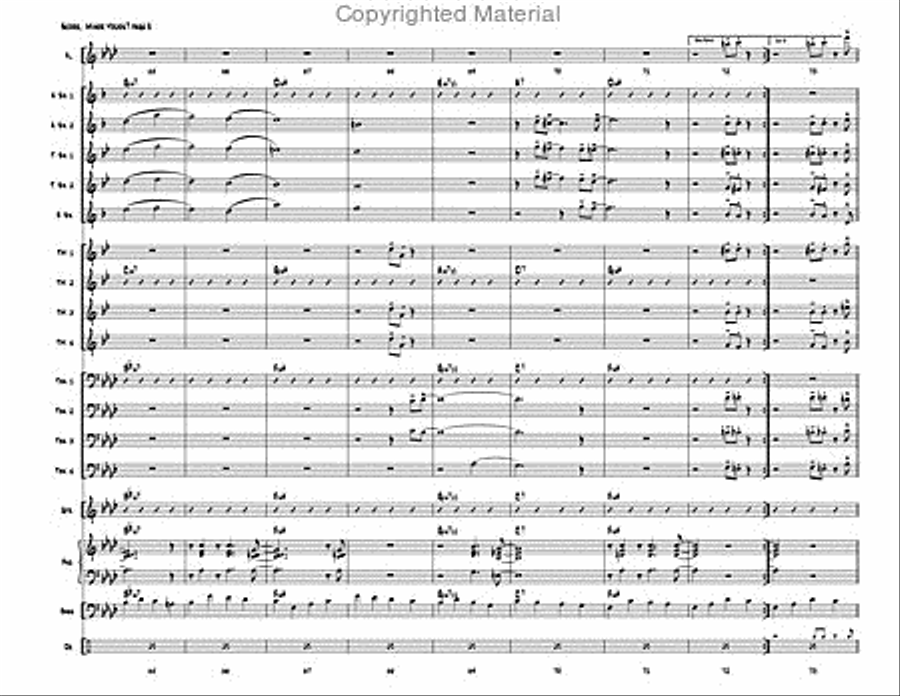 Minor Yours? Minor Yours? Jazz Ensemble scores gallery preview page 10