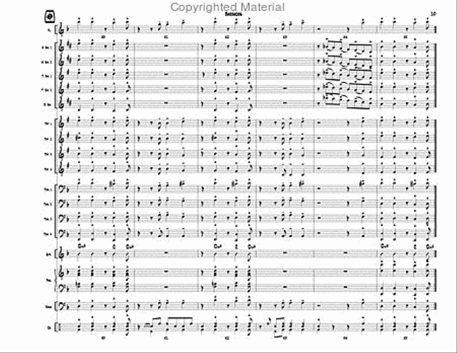 Barbados Barbados Jazz Ensemble scores gallery preview page 12