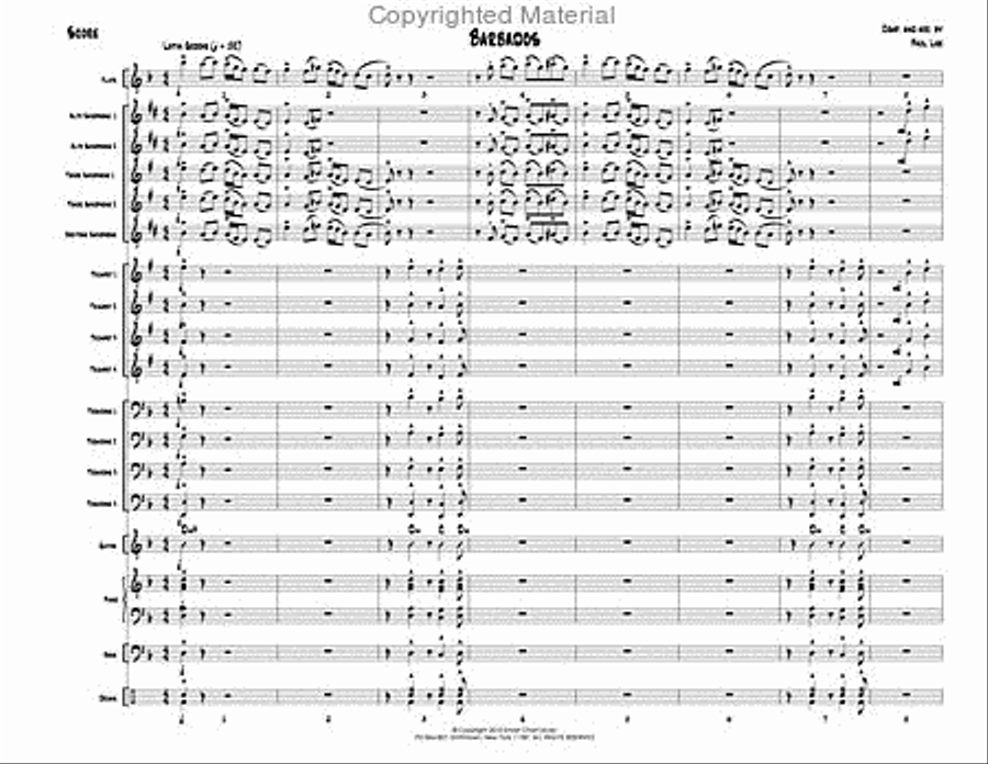 Barbados Barbados Jazz Ensemble scores gallery preview page 3