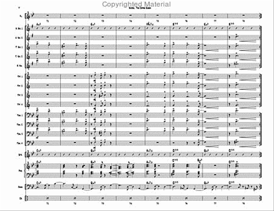 The Coffee Queen The Coffee Queen Jazz Ensemble scores gallery preview page 11