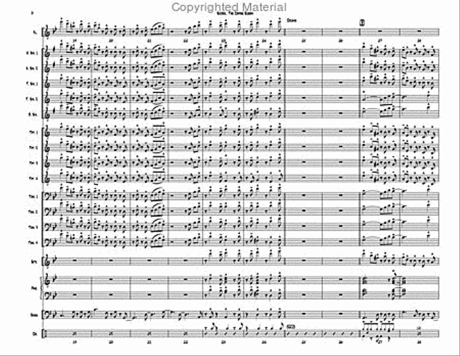 The Coffee Queen The Coffee Queen Jazz Ensemble scores gallery preview page 5