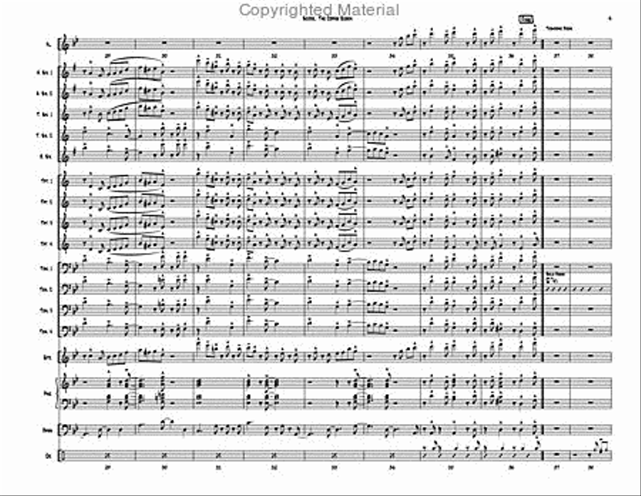 The Coffee Queen The Coffee Queen Jazz Ensemble scores gallery preview page 6