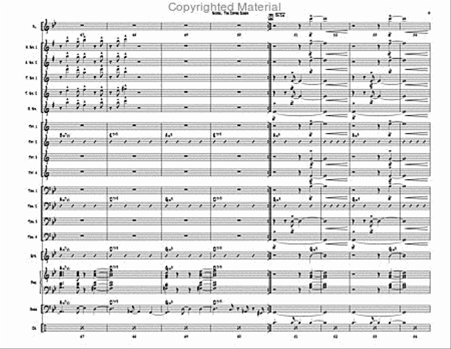 The Coffee Queen The Coffee Queen Jazz Ensemble scores gallery preview page 8