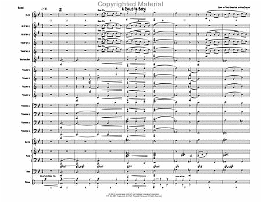 A Child Is Born A Child Is Born Jazz Ensemble scores gallery preview page 3