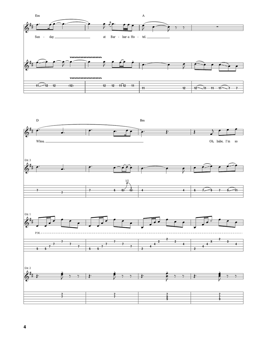 Maybellene I Hofteholder Maybellene I Hofteholder Acoustic Guitar scores gallery preview page 4