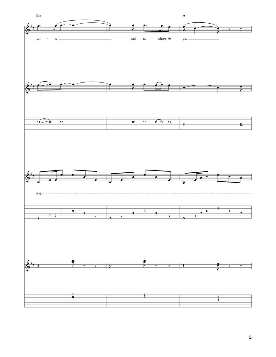 Maybellene I Hofteholder Maybellene I Hofteholder Acoustic Guitar scores gallery preview page 5