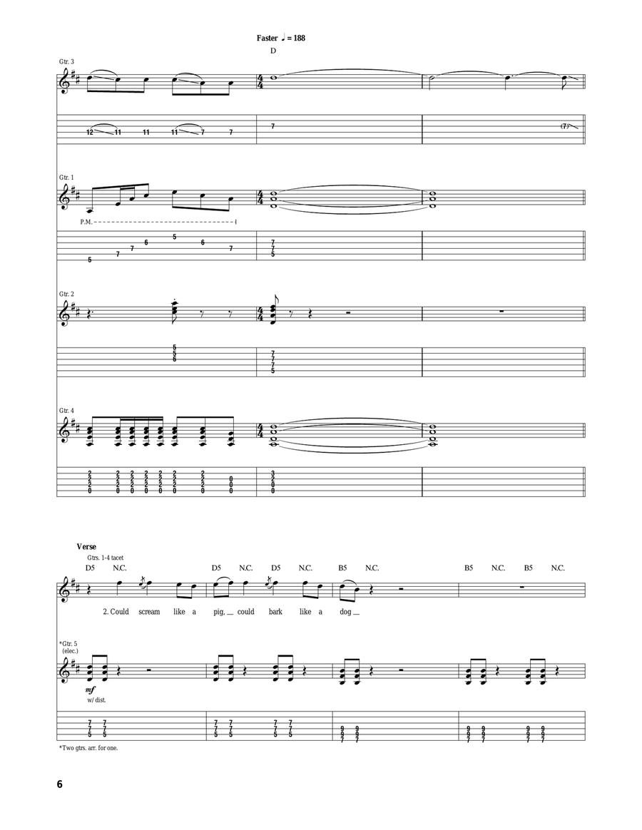 Maybellene I Hofteholder Maybellene I Hofteholder Acoustic Guitar scores gallery preview page 6