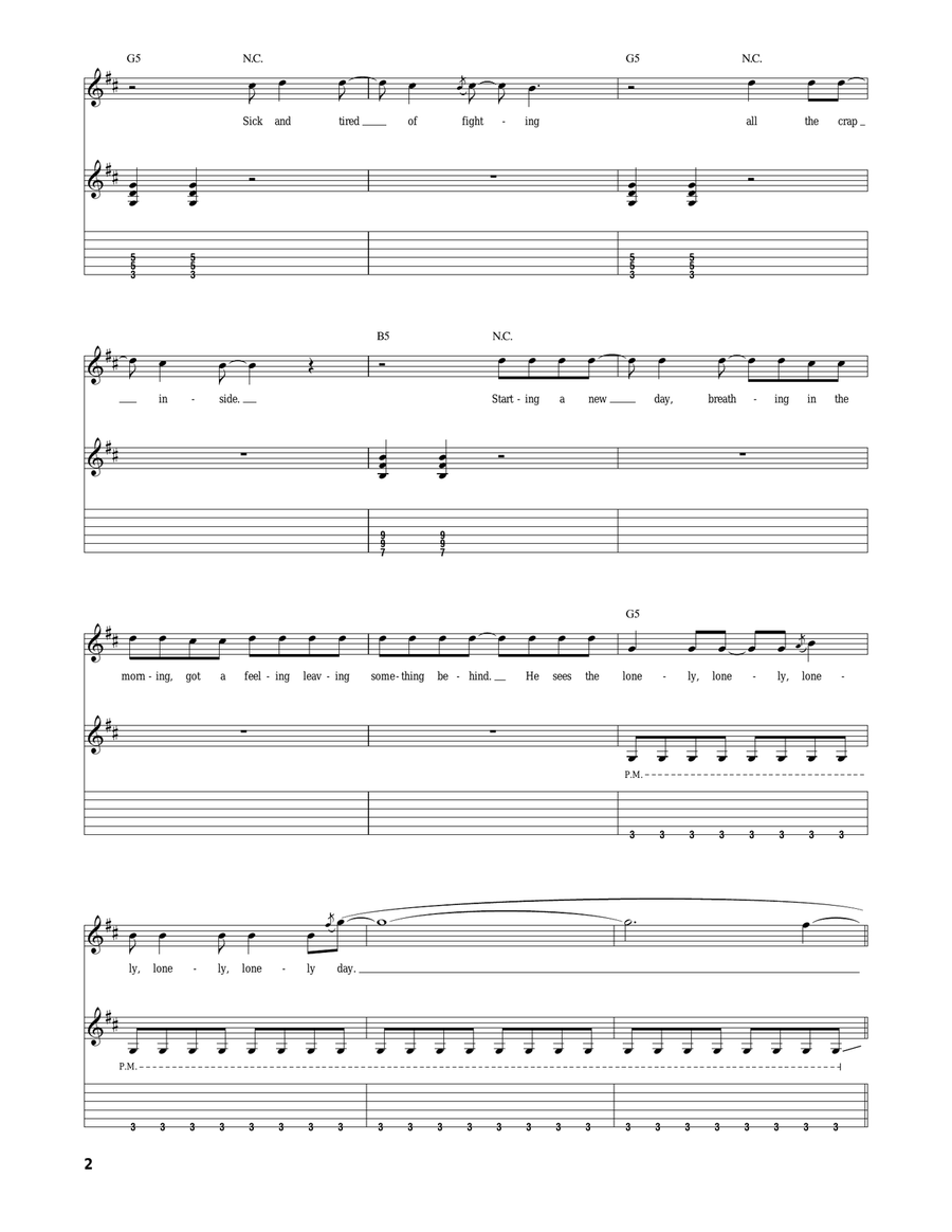 The Mirror And The Ripper Acoustic Guitar scores gallery preview page 2