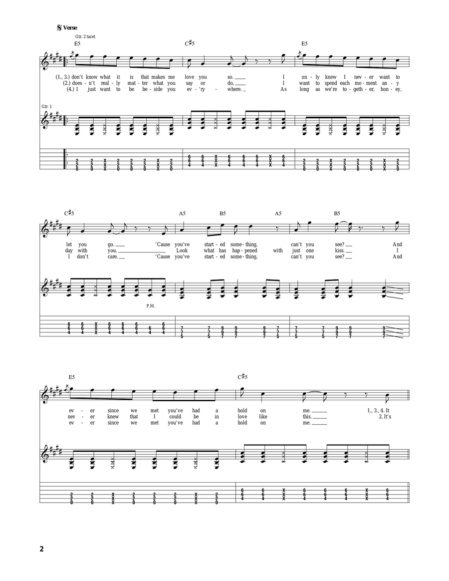 I Only Want To Be With You Acoustic Guitar scores gallery preview page 2