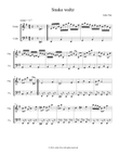 Snake waltz - Score