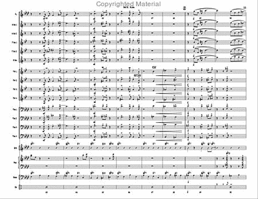 Bad Ol' Blues Bad Ol' Blues Jazz Ensemble scores gallery preview page 13