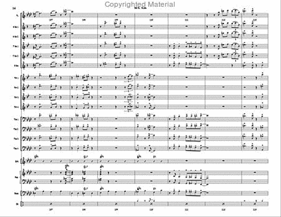 Bad Ol' Blues Bad Ol' Blues Jazz Ensemble scores gallery preview page 16