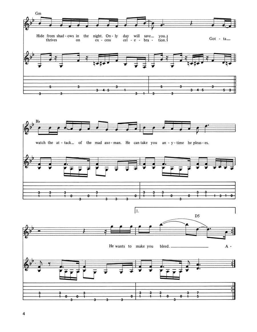 Attack Of The Mad Axeman Attack Of The Mad Axeman Acoustic Guitar scores gallery preview page 4